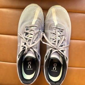 Gently used On Cloud athletic sneakers.